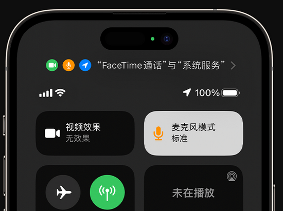 双牌苹果授权维修网点分享iPhone在通话时让你的声音更清晰 