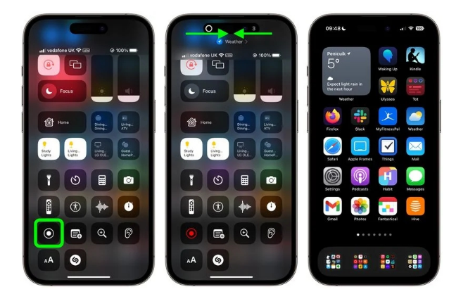 双牌苹果手机维修分享iPhone14录屏如何隐藏灵动岛和红色指示器 
