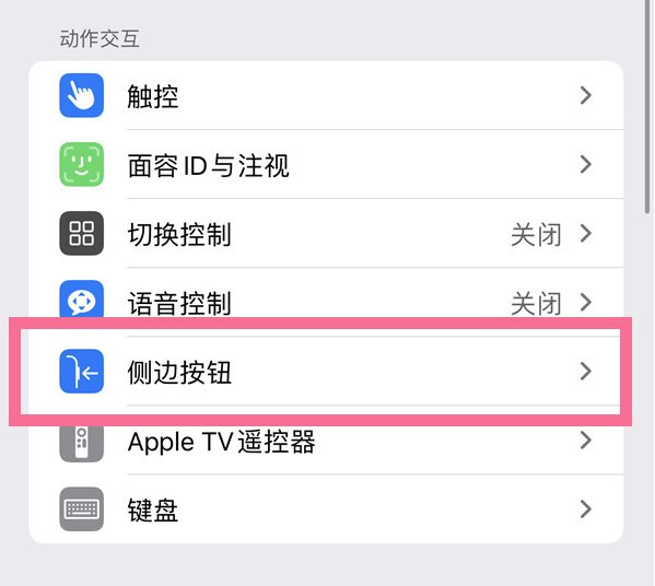 双牌苹果14维修店分享iPhone14 Plus侧键双击下载功能关闭方法 